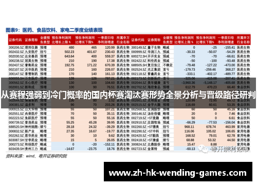 从赛程强弱到冷门概率的国内杯赛淘汰赛形势全景分析与晋级路径研判
